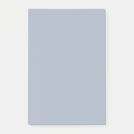 Blau (Crayola) (Vollfarbe) Post-it Klebezettel (Vorderseite)