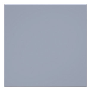 Blau (Crayola) (Vollfarbe) Poster