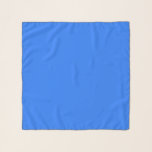 Blau (Crayola) (Vollfarbe) Schal<br><div class="desc">Blau (Crayola) (Vollfarbe)</div>