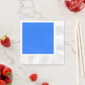 Blau (Crayola) (Vollfarbe) Serviette (Beispiel)