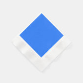 Blau (Crayola) (Vollfarbe) Serviette (Ecke)