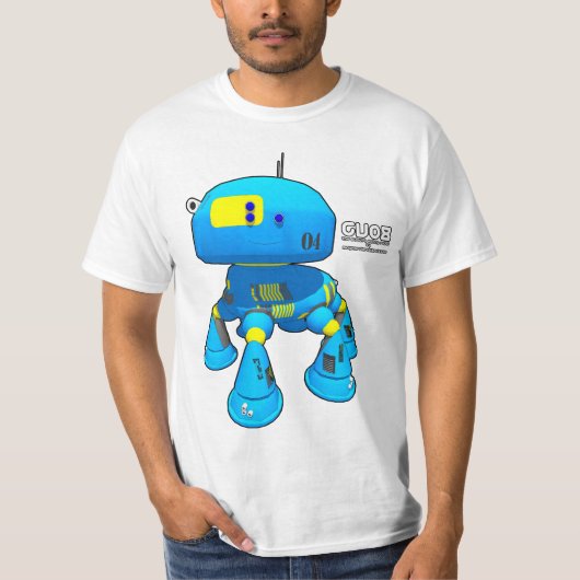 Blau CV08 T-Shirt (Vorderseite)