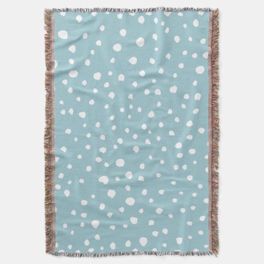 Blau-Dalmatiner-Punkte, Dalmatiner-Punkte, gepunkt Decke (Vorderseite Vertikal)