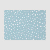 Blau-Dalmatiner-Punkte, Dalmatiner-Punkte, gepunkt Seidenpapier (Vorderseite)