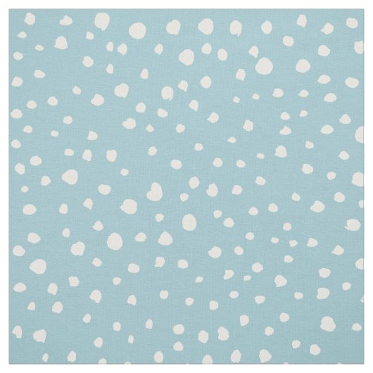 Blau-Dalmatiner-Punkte, Dalmatiner-Punkte, gepunkt Stoff (Muster)