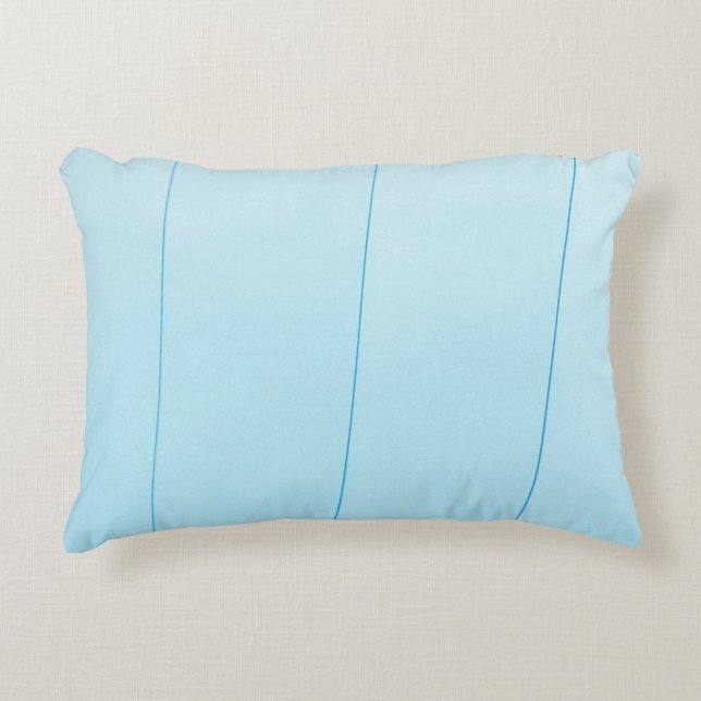 Blau Dekokissen (Vorderseite)