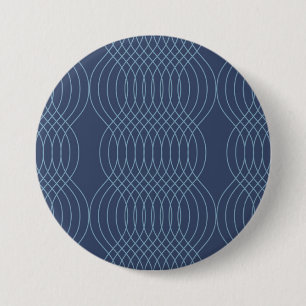Blau, dekorativ, einfach, modern, trendige und gew button