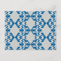 Blau, dekorativ, modern, trendig, cool geometrisch