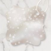 Blau denken Sie an mich Feier der Lebenskerze Geschenkanhänger (Rückseite)