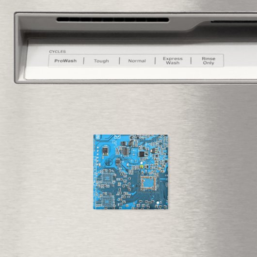 Blau der Computergehäuse Magnet (In Situ (Geschirrspüler))