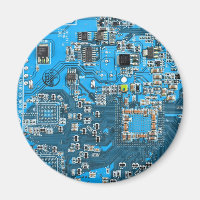 Blau der Computergehäuse