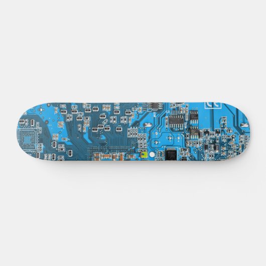 Blau der Computergehäuse Skateboard (Horizontal)