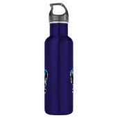 Blau der Kobras 427 Trinkflasche (Rückseite)