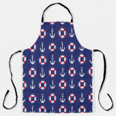 Blau der Navy Schürze (Vorderseite)