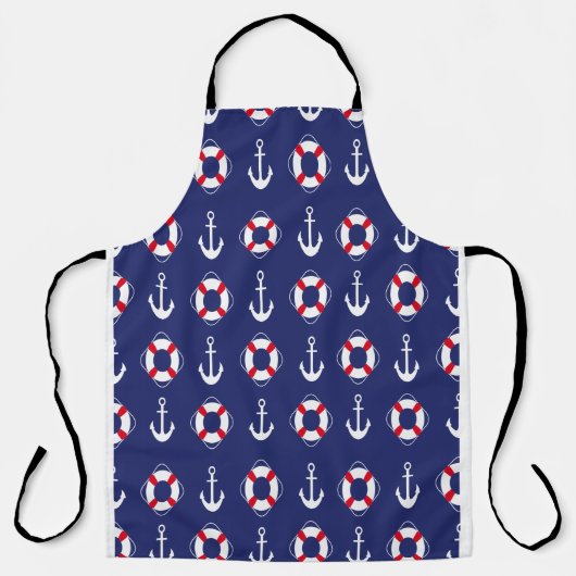 Blau der Navy Schürze (Vorderseite)