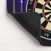 Blau der Pfeile 301 Mousepad (Ecke)