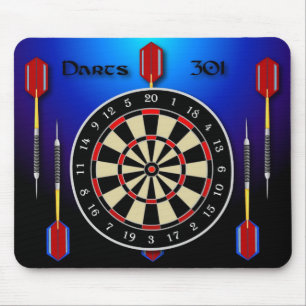 Blau der Pfeile 301 Mousepad