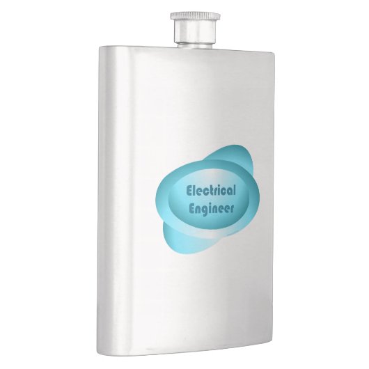 Blau des Elektroingenieurs Flachmann (Rechts)