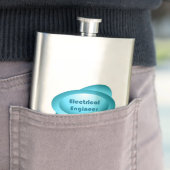 Blau des Elektroingenieurs Flachmann (Beispiel)