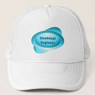 Blau des Elektroingenieurs Truckerkappe