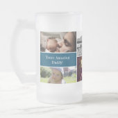 Blau des Fotos für Custom Daddy Mattglas Bierglas (Links)