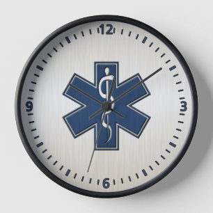 Blau des Sanitäter-EMT EMS Uhr