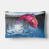 Blau des Wassers Zubehörtasche (Vorderseite)