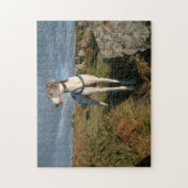 Blau des Windhundes Puzzle (Vertikal)