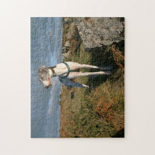 Blau des Windhundes Puzzle (Vertikal)