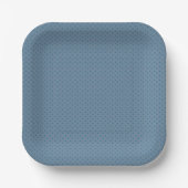 Blau-Design Pappteller (Vorderseite)