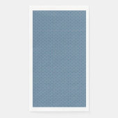 Blau-Design Serviette (Vorderseite)