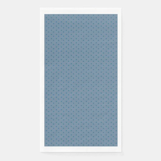 Blau-Design Serviette (Vorderseite)