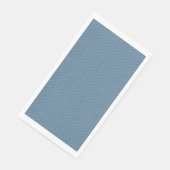 Blau-Design Serviette (Ecke)