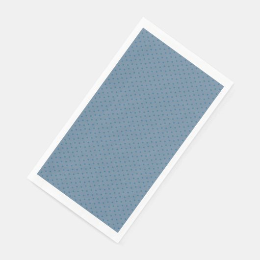 Blau-Design Serviette (Ecke)