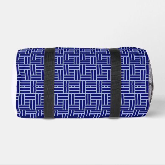 Blau Duffle Bag (Unterseite)