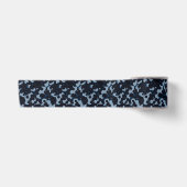 blau, dunkelblau, hellblau abstrakt satinband (Vorderseite)