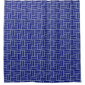 Blau Duschvorhang (Vorderseite)