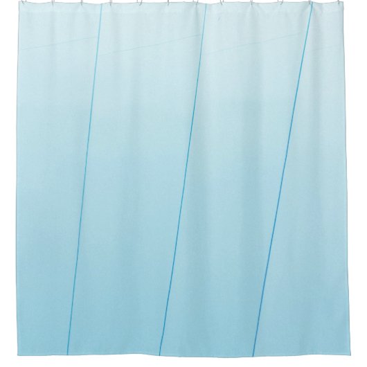 Blau Duschvorhang (Vorderseite)