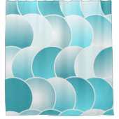 Blau Duschvorhang (Vorderseite)