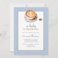 Blau ein Baby ist das Brechen Coffee Cup Baby Dusc