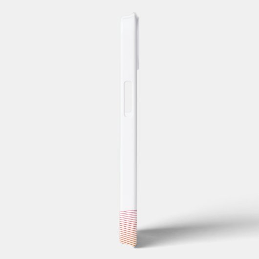 Blau elegant bunt wavy Case-Mate iPhone hülle (Rückseite / Rechts)