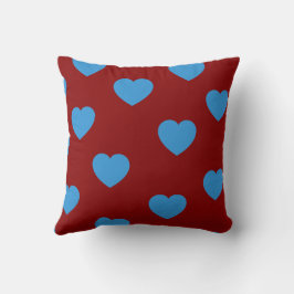 Blau Elegant Niedlich gemütlich Moderne Moderne Ro Kissen