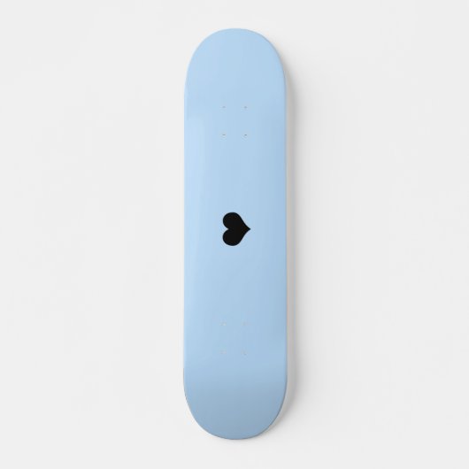 Blau | Erstellen Sie Ihr eigenes Skateboarddesign Skateboard (Vorne)