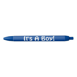 Blau Es ist ein Boy-Hand-Out-Stift Kugelschreiber