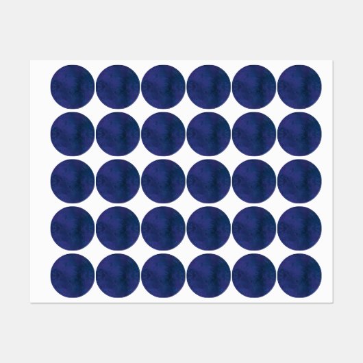 blau etiketten (Blatt)