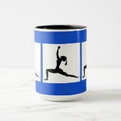 Blau/Farbe/Combo-Kaffee-Tasse anpassen/Cup Tasse (Zentrum)