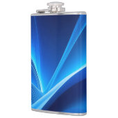 Blau Flachmann (Links)