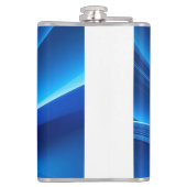 Blau Flachmann (Rückseite)