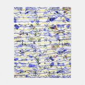 blau fleecedecke (Vorderseite)