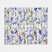 blau fleecedecke (Vorderseite (Horizontal))